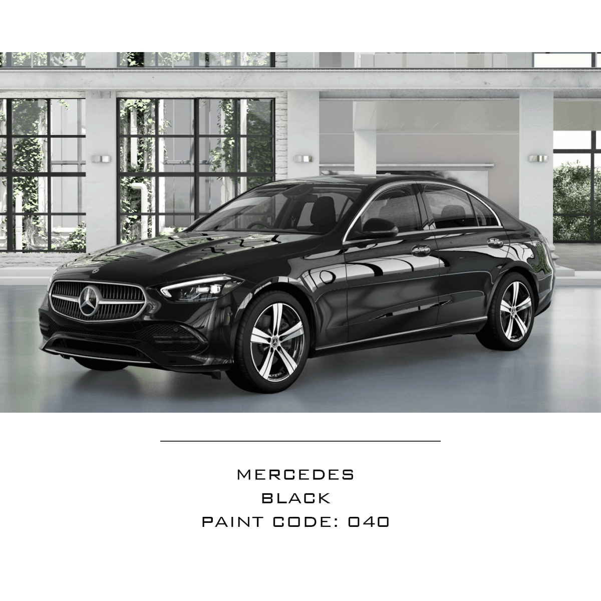 Vehicle paint-code color option and compatible finish example