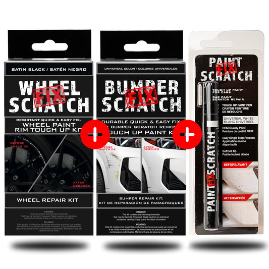 Scratch Fix Bundle - Wheel + Bumper + Car Scratches
