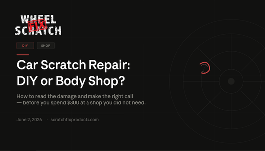 Car Scratch Repair: When to DIY and When to Go to a Shop