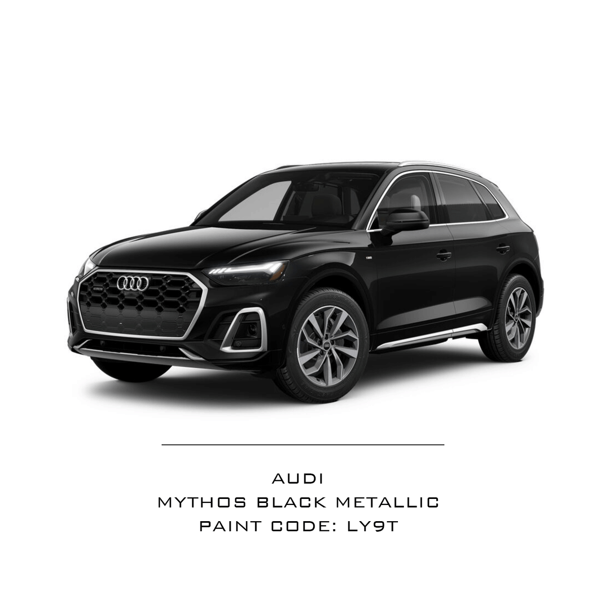 Vehicle paint-code color option and compatible finish example