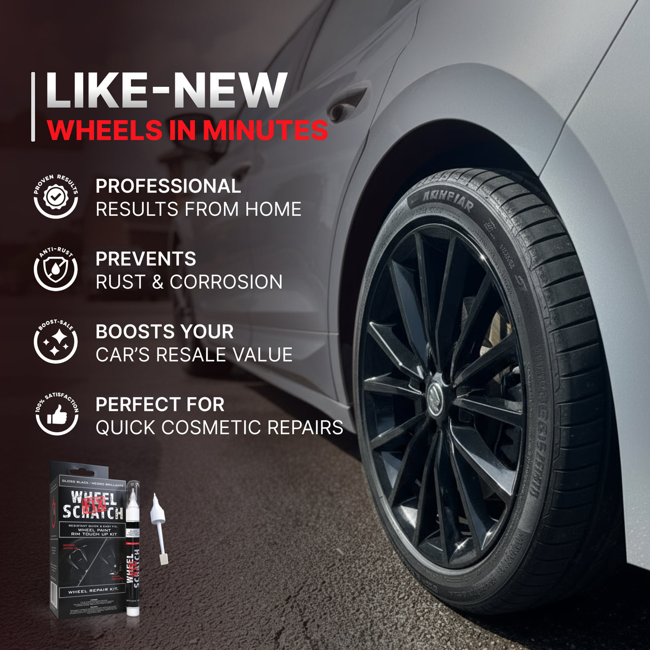 Wheel Scratch Fix