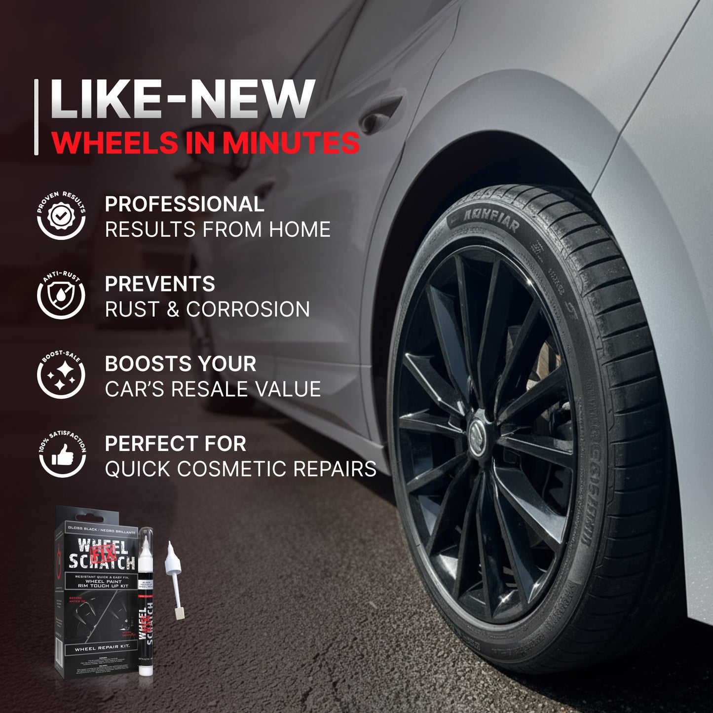 Wheel Scratch Fix - Ultimate Wheel Repair Bundle